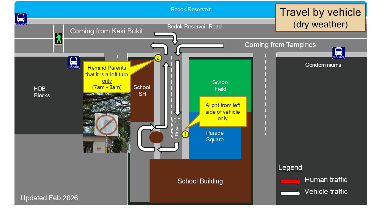 traffic management plan damai secondary 2026 2